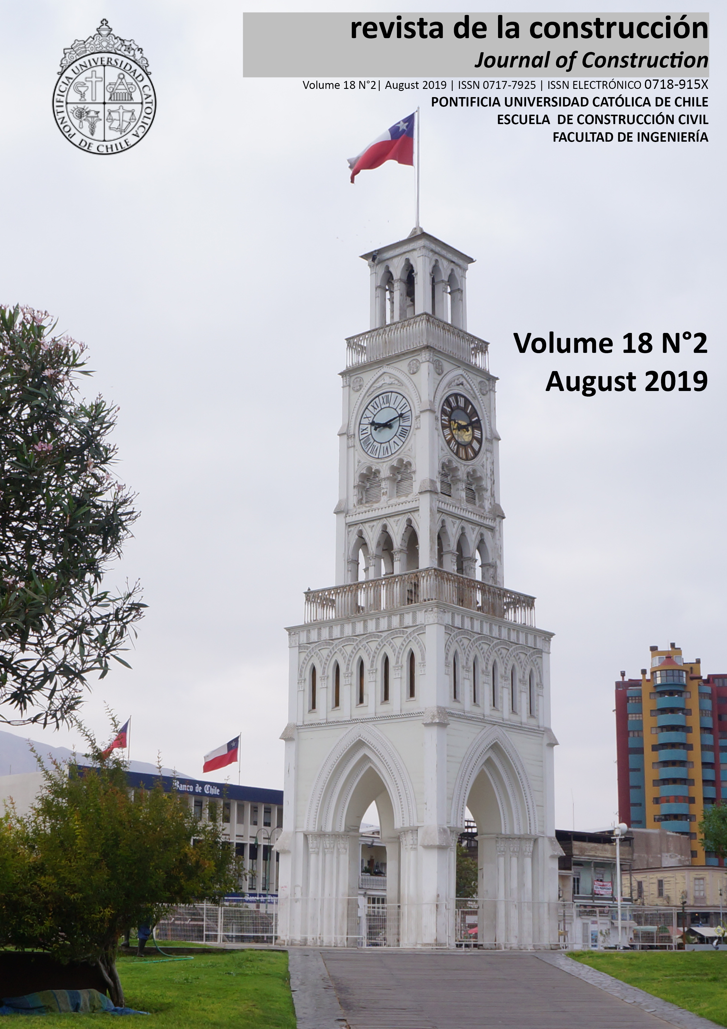 					View Vol. 18 No. 2 (2019): Journal of Construction
				